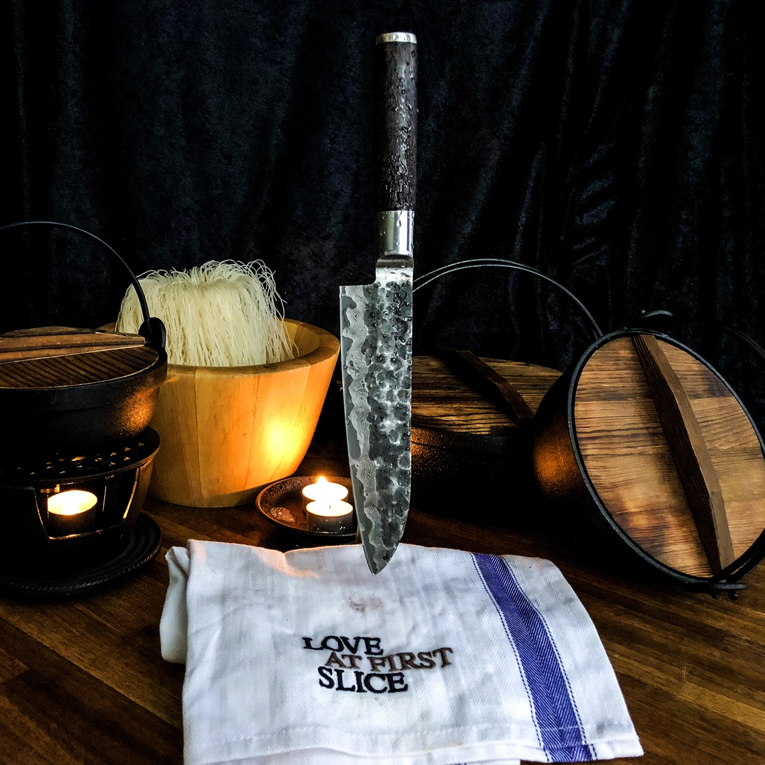 Satake Kuro Santoku - Afbeelding 2