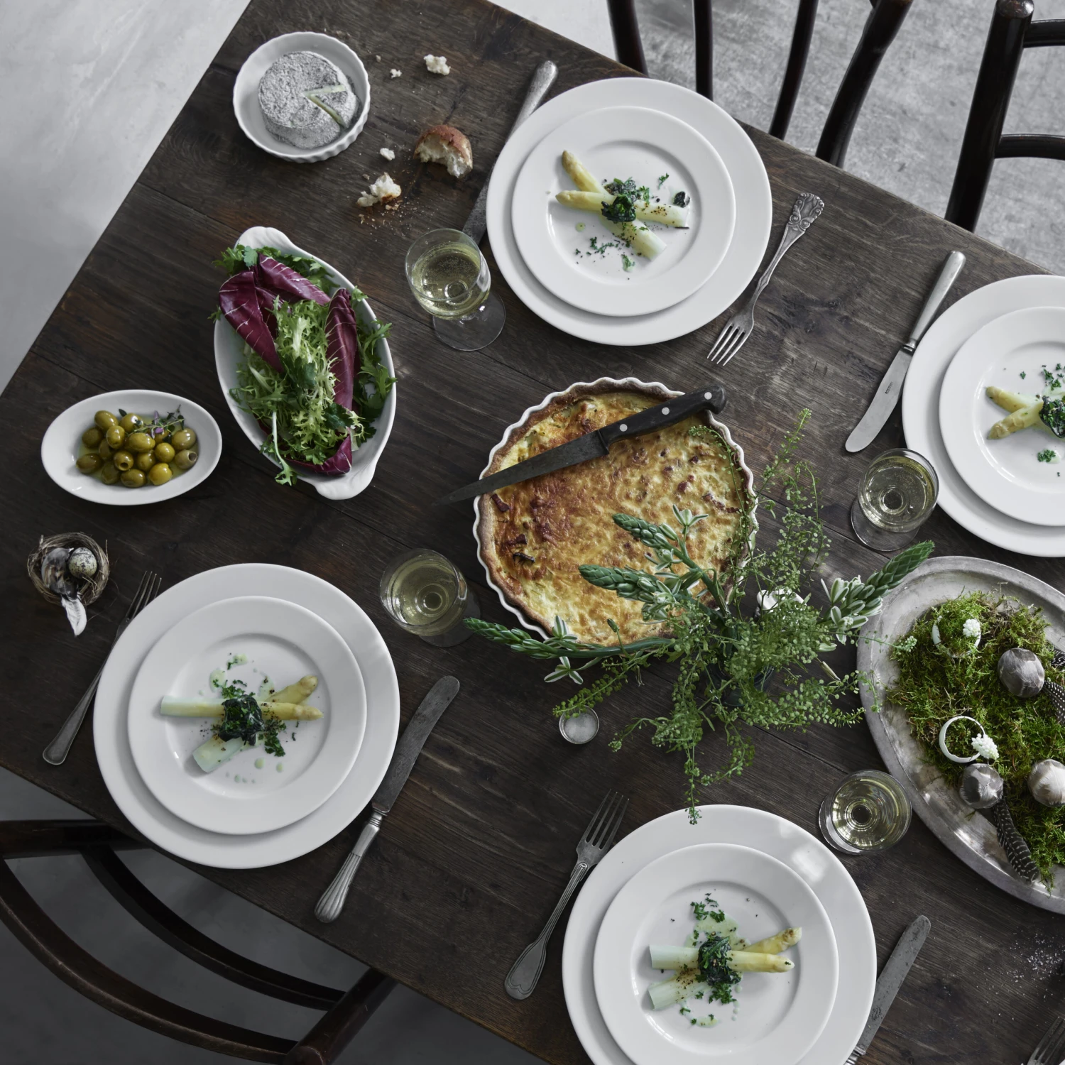 Pillivuyt Flan Schaal Rond Wit - Afbeelding 3