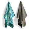 Hay Tea Towel Marker Diamond Keukenhanddoek 2-pack