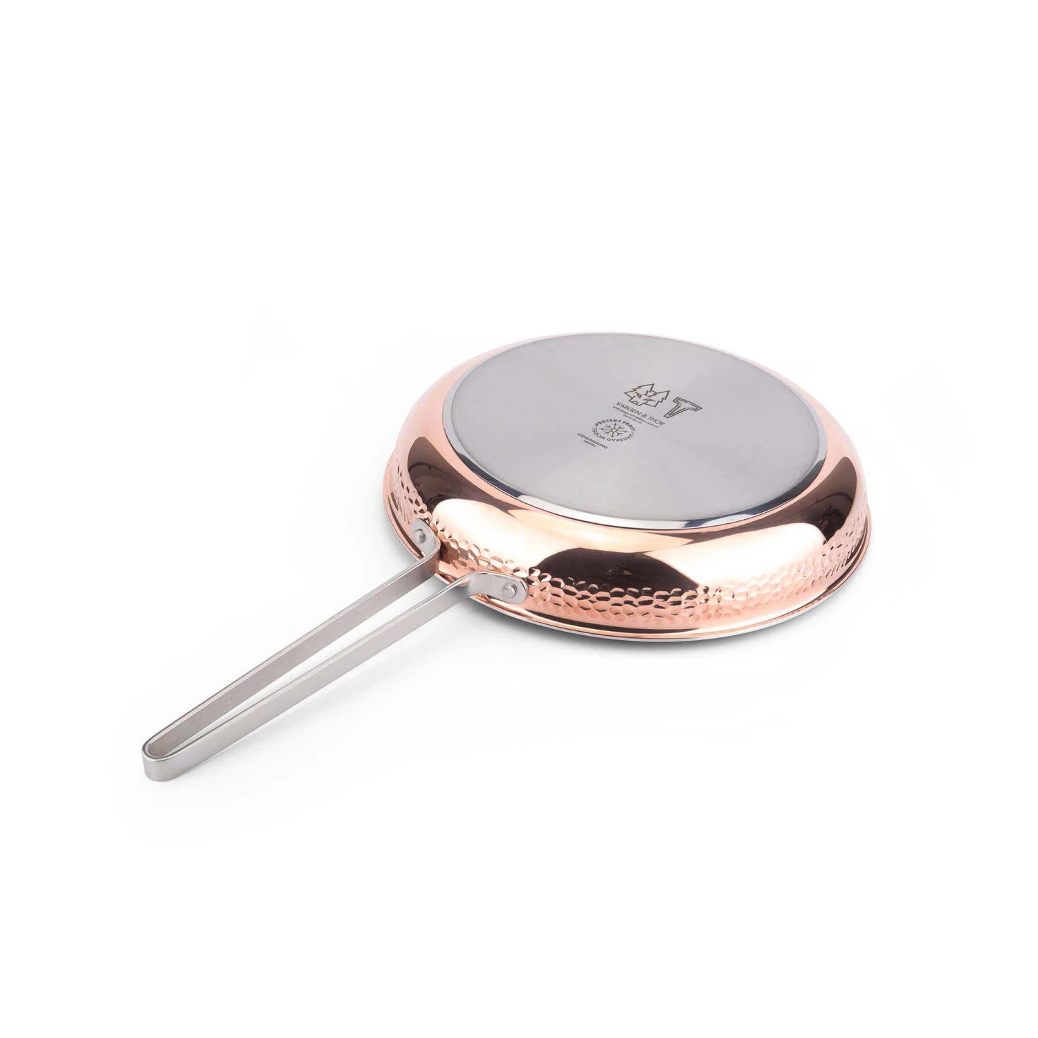 Mjölner Gehamerde Koekenpan Van Koper - Afbeelding 4