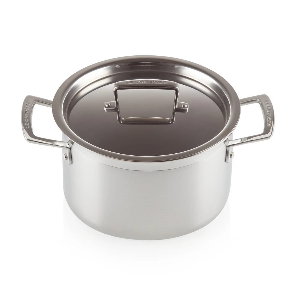 Le Creuset 3-Ply Braadpan Met Deksel