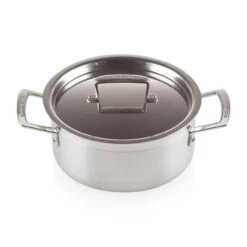 Le Creuset 3-Ply Lage Braadpan Met Deksel
