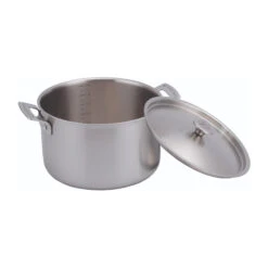 Inox Braadpan Roestvrij Met Deksel